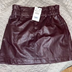 Zara  High  waist mini skirt